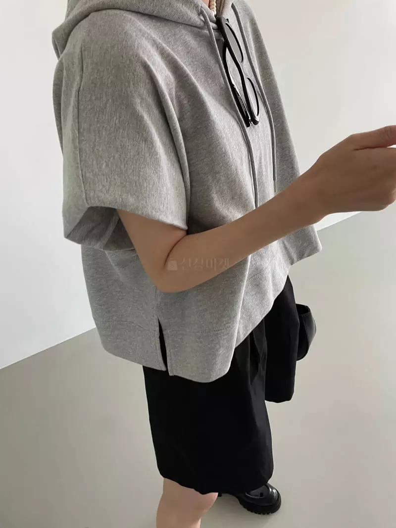 Backstage - Korean Women Fashion - #momslook - Wonder Hoody Tee - 2
