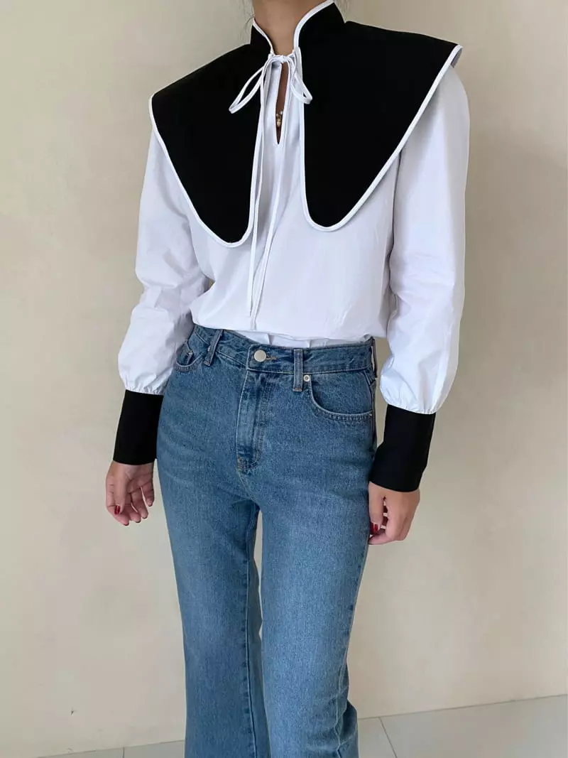 Backstage - Korean Women Fashion - #momslook - Sailor Blouse - 3
