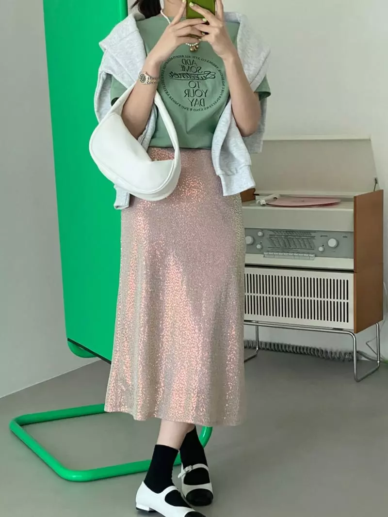 Backstage - Korean Women Fashion - #pursuepretty - Shine Skirt - 6
