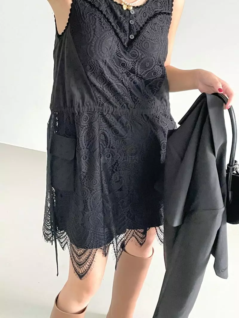 Backstage - Korean Women Fashion - #pursuepretty - Hipster One-piece - 4