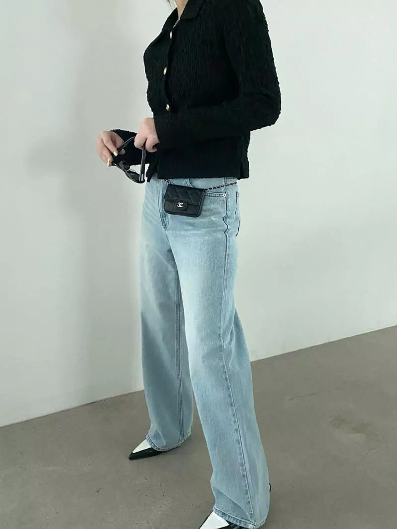 Backstage - Korean Women Fashion - #shopsmall - Butter Wide Jeans - 3