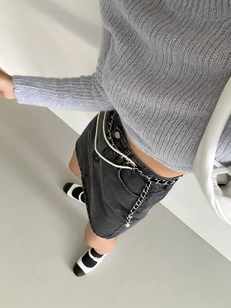 Backstage - Korean Women Fashion - #thatsdarling - Rink Knit Tee