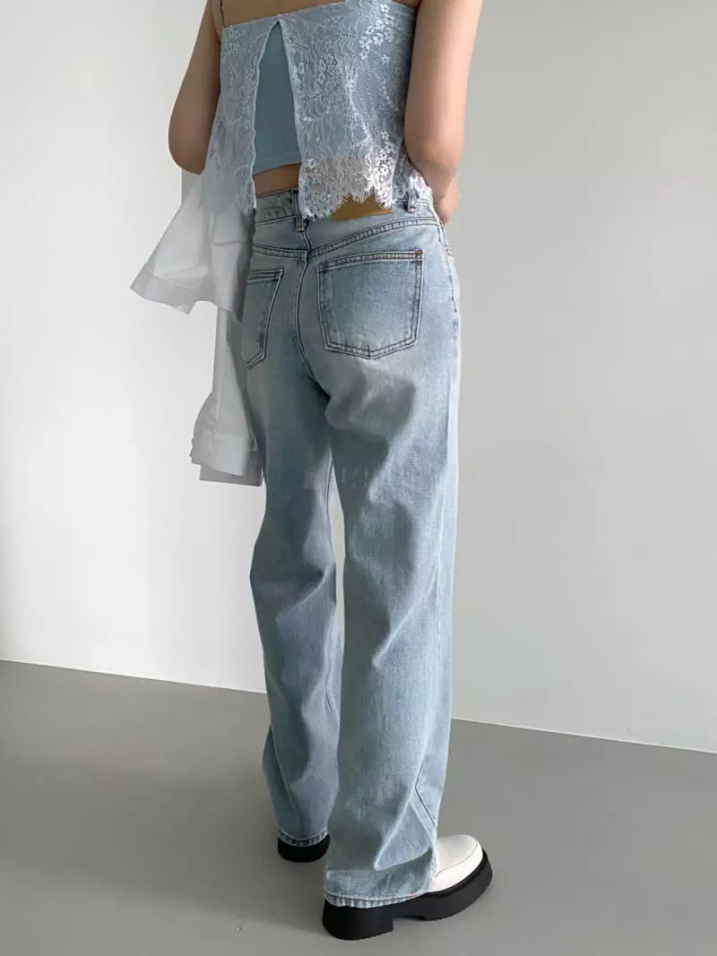 Backstage - Korean Women Fashion - #thelittlethings - Butter Wide Jeans - 5