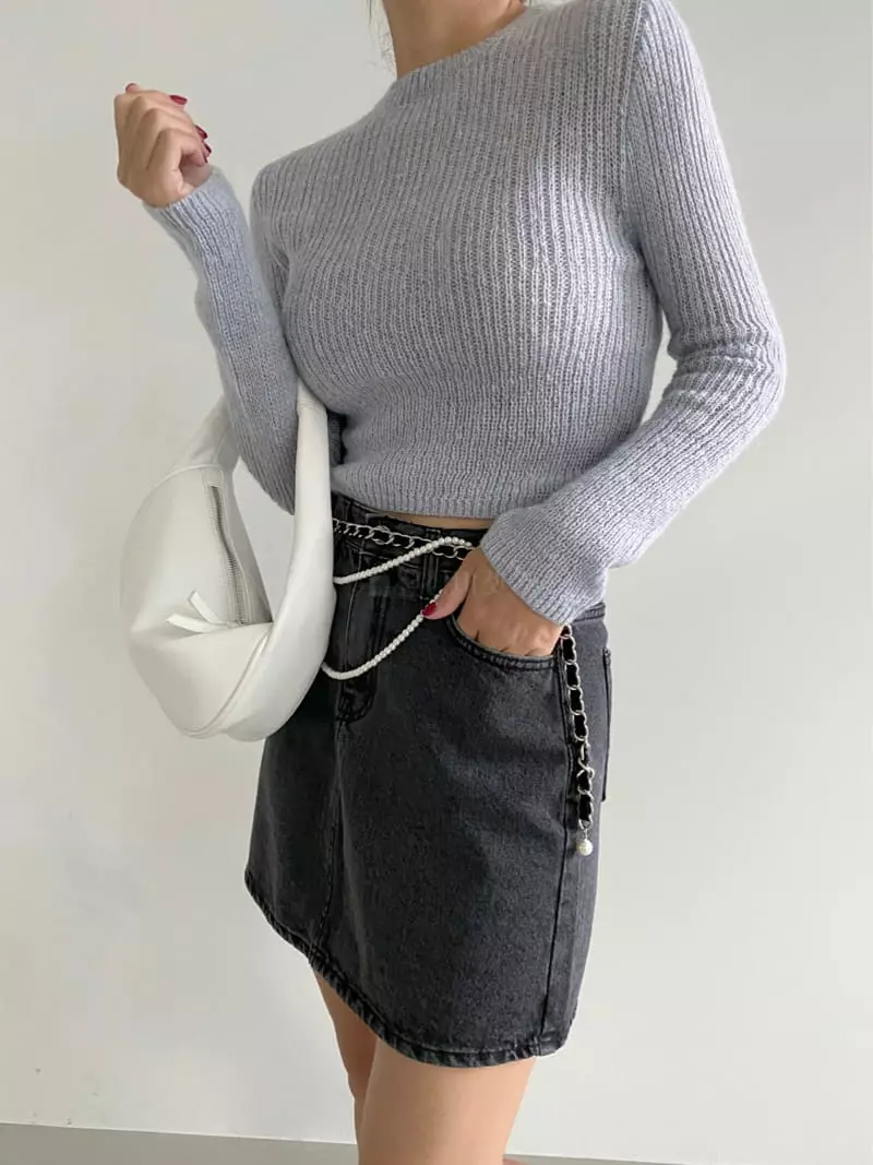 Backstage - Korean Women Fashion - #thelittlethings - Rink Knit Tee - 2