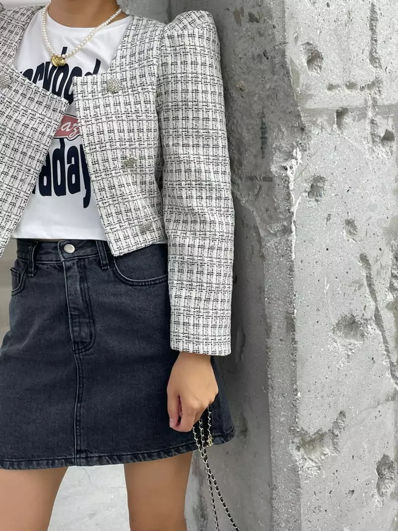 Backstage - Korean Women Fashion - #vintageinspired - Scone Jacket - 6