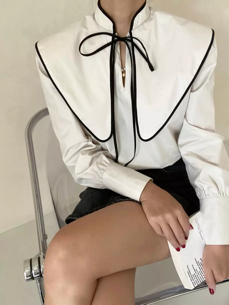 Backstage - Korean Women Fashion - #vintagekidsstyle - Sailor Blouse - 6