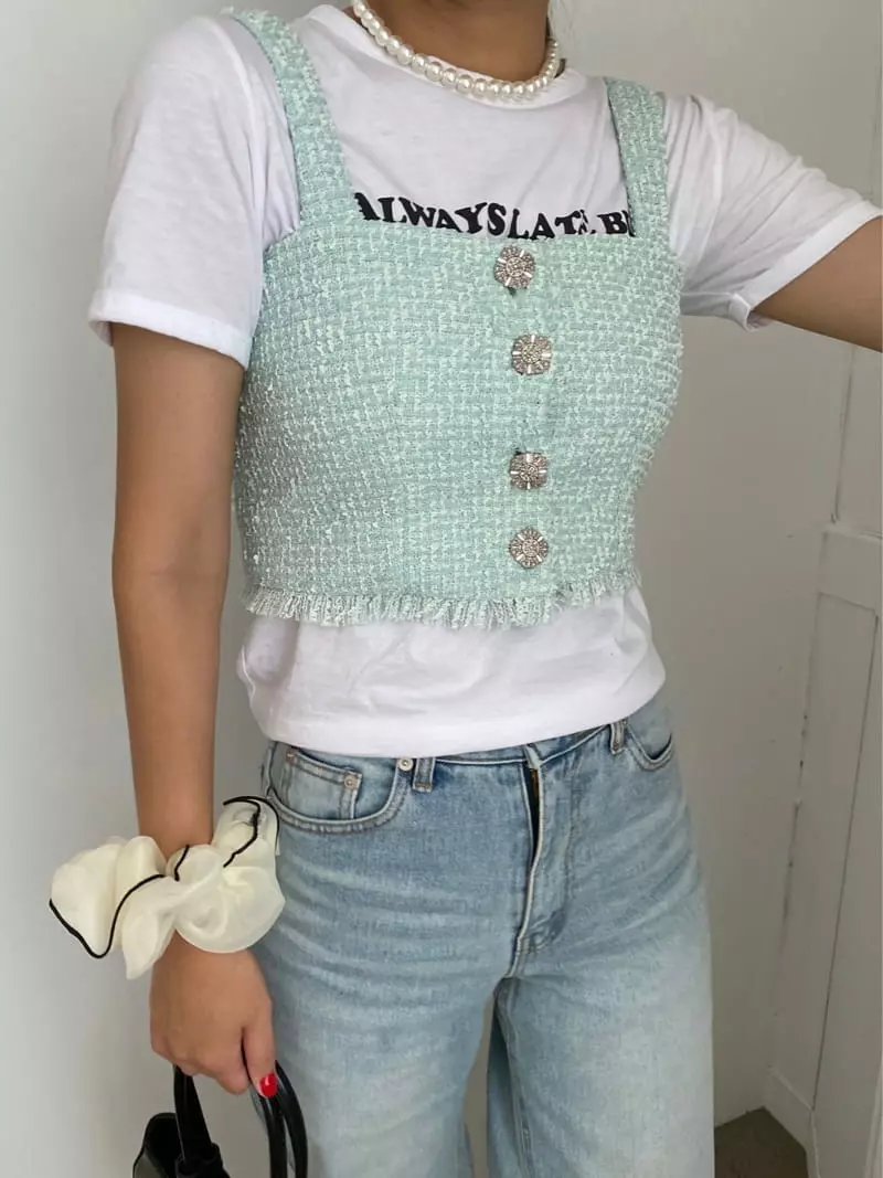 Backstage - Korean Women Fashion - #womensfashion - Post Vest