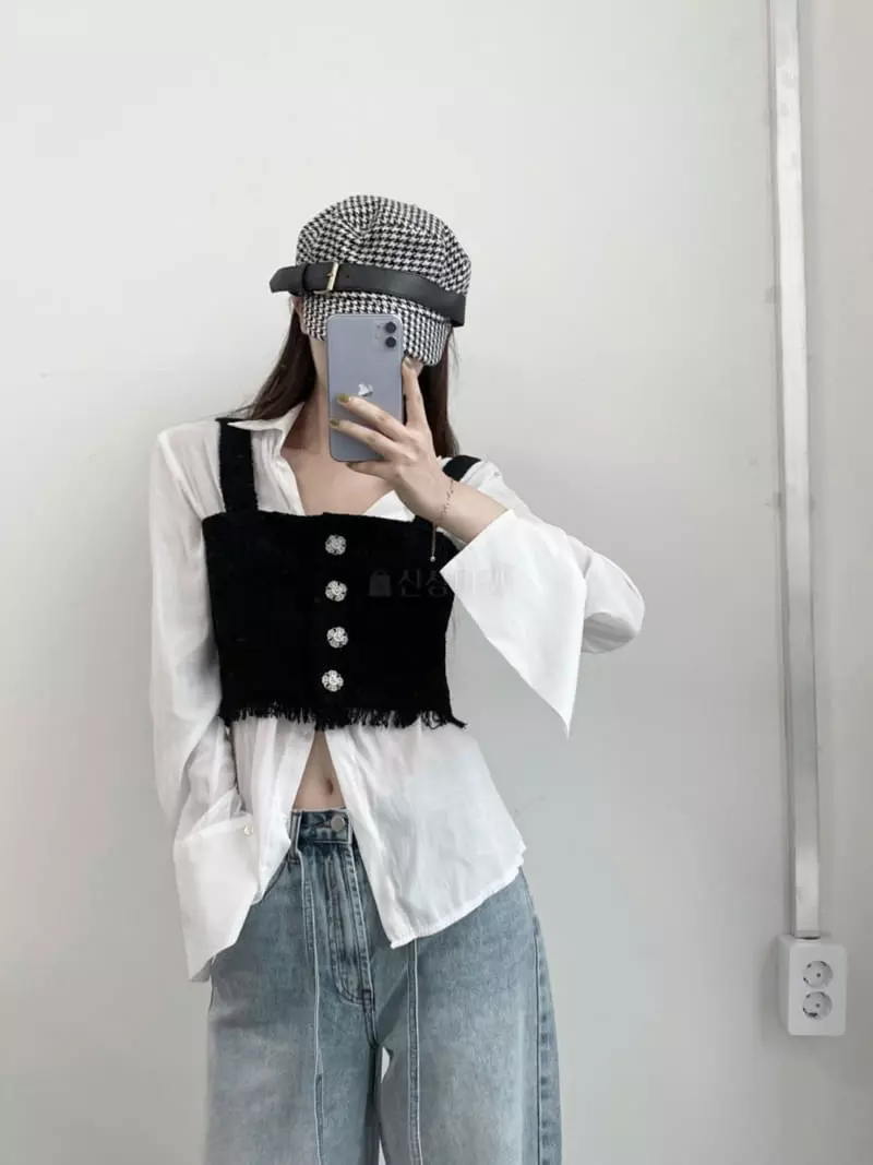 Backstage - Korean Women Fashion - #womensfashion - Post Vest - 7