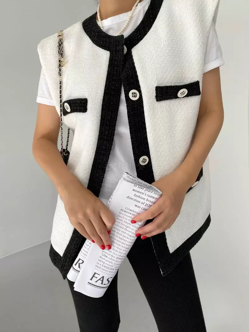 Backstage - Korean Women Fashion - #womensfashion - Twid Vest