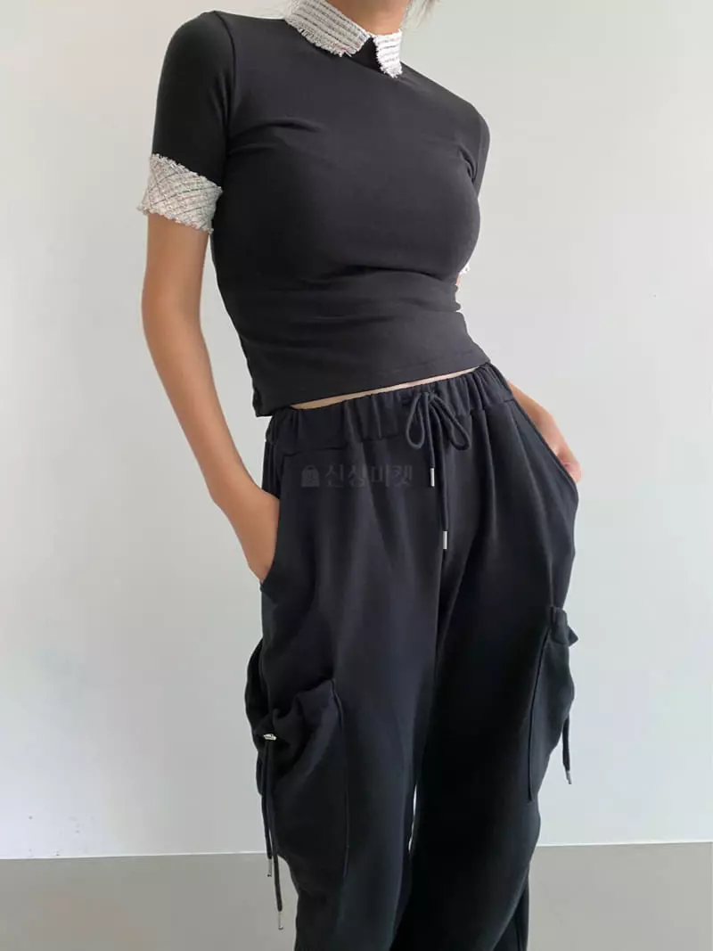 Backstage - Korean Women Fashion - #womensfashion - Emma Twid Tee - 7