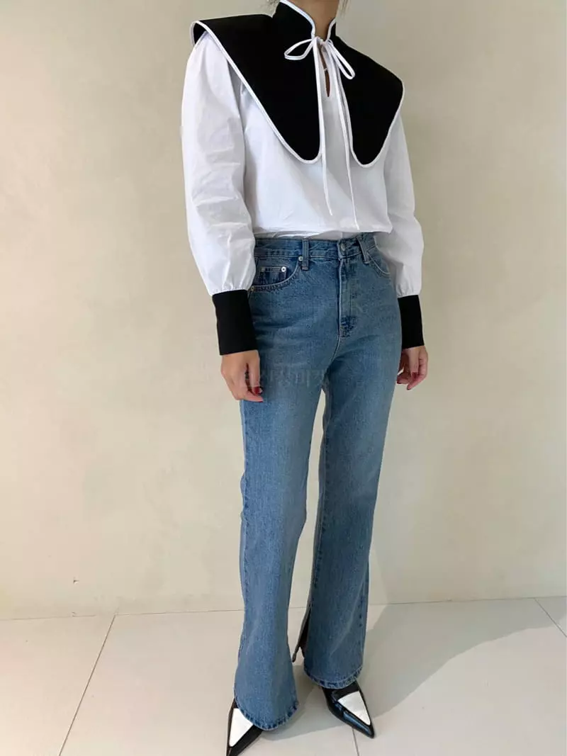 Backstage - Korean Women Fashion - #momslook - Sailor Blouse - 4