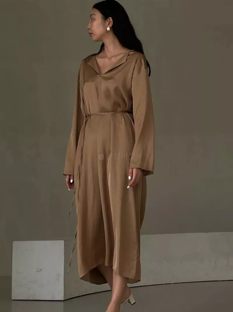 Baie Oud - Korean Women Fashion - #momslook - Boat Neck One-piece - 2