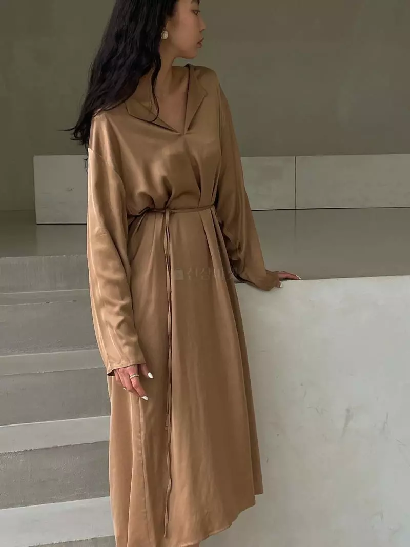Baie Oud - Korean Women Fashion - #womensfashion - Boat Neck One-piece - 4