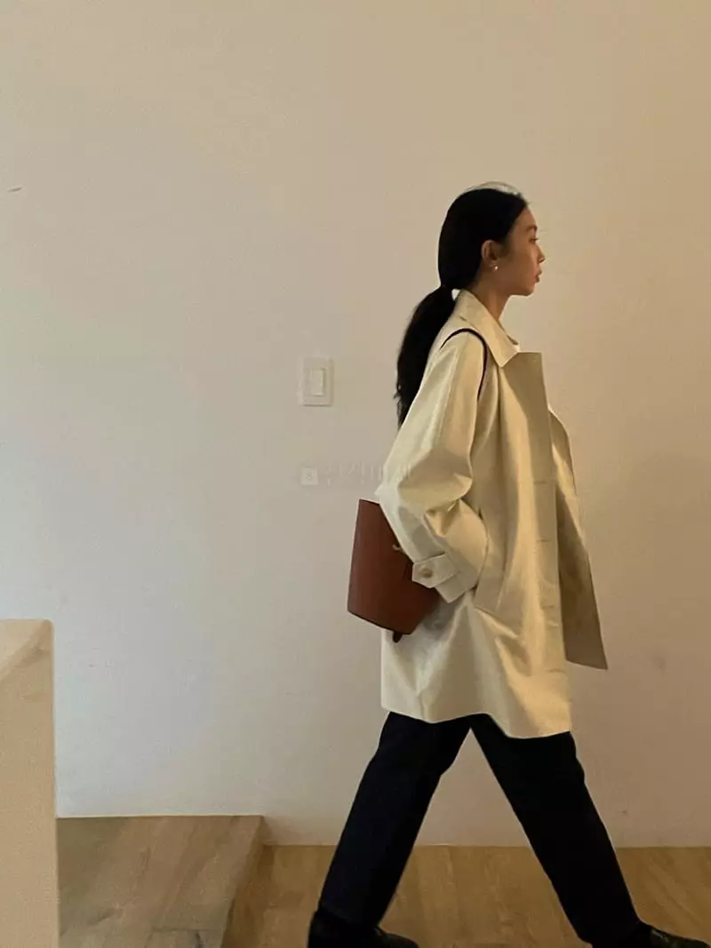 Baie Oud - Korean Women Fashion - #momslook - Midi Trench Coat