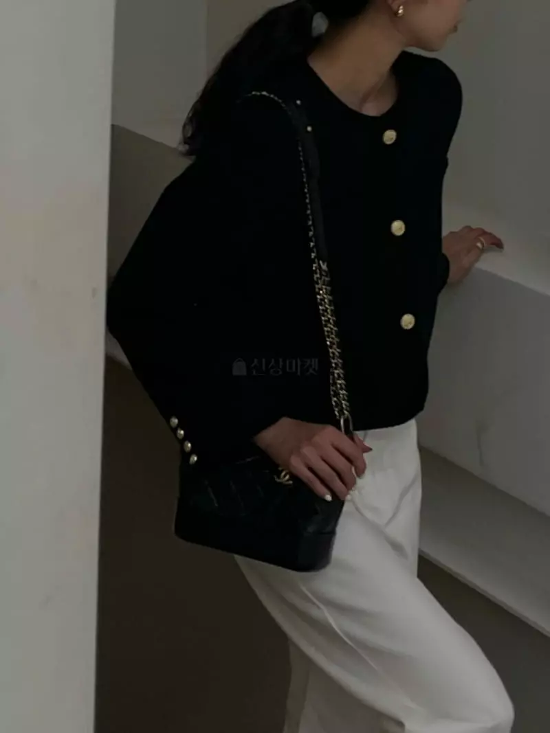Baie Oud - Korean Women Fashion - #womensfashion - Lace Twid Jacket - 4