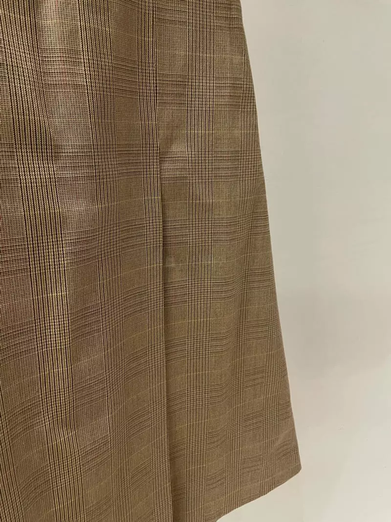 Baie Oud - Korean Women Fashion - #restrostyle - Check Skirt