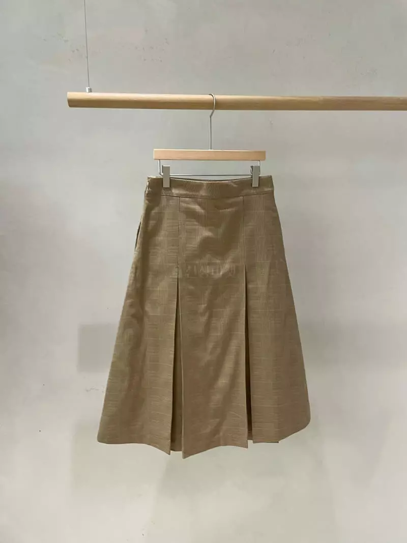 Baie Oud - Korean Women Fashion - #romanticstyle - Check Skirt - 2