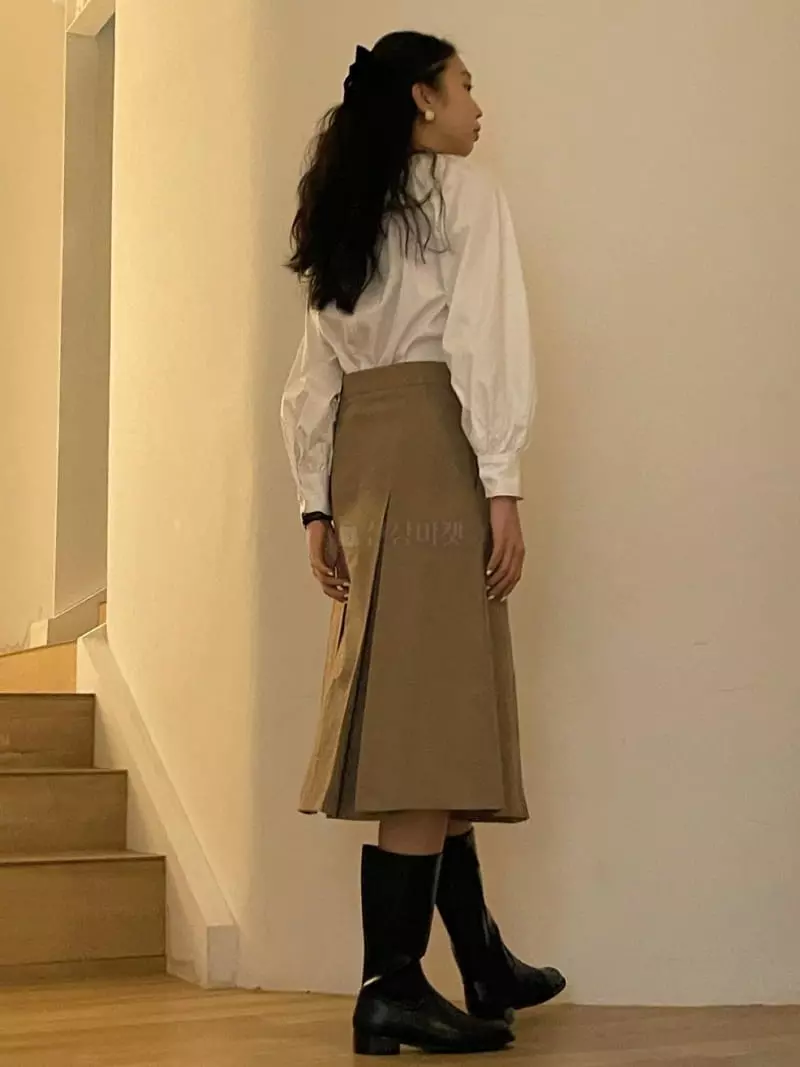 Baie Oud - Korean Women Fashion - #shopsmall - Check Skirt - 3