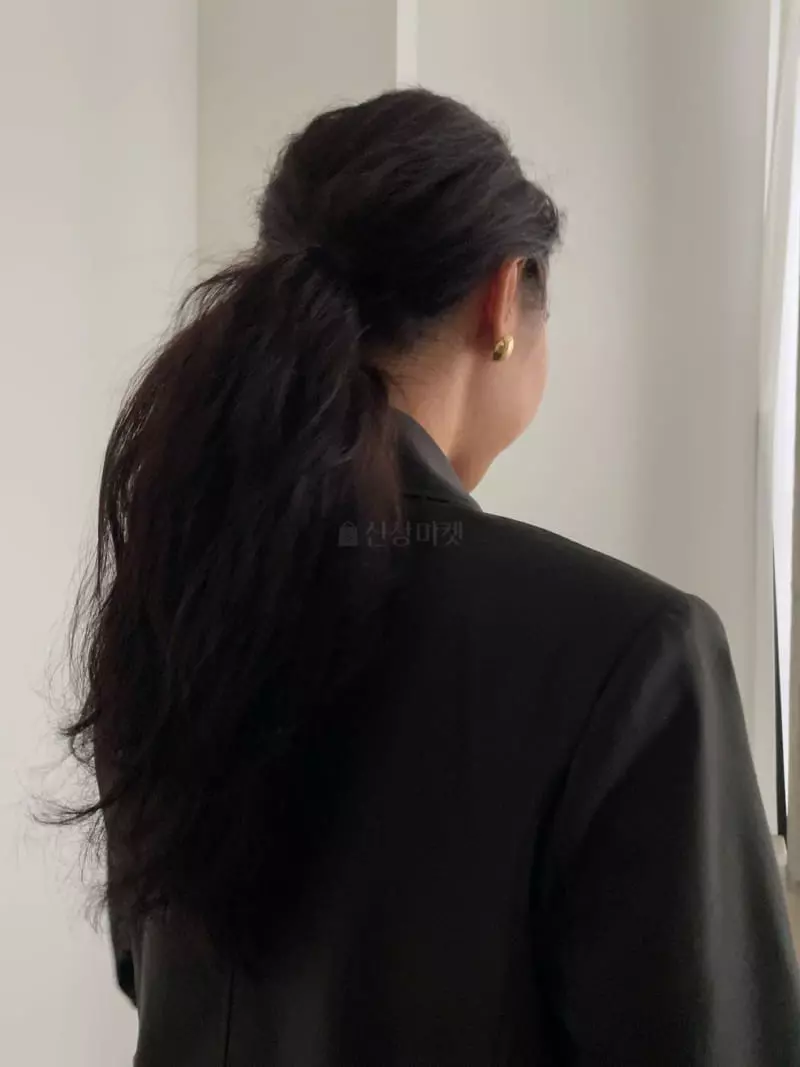 Baie Oud - Korean Women Fashion - #thatsdarling - Collar Hidden Jacket - 5