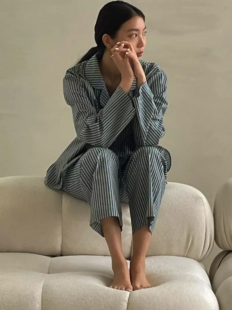 Baie Oud - Korean Women Fashion - #thelittlethings - Stripes Pajama