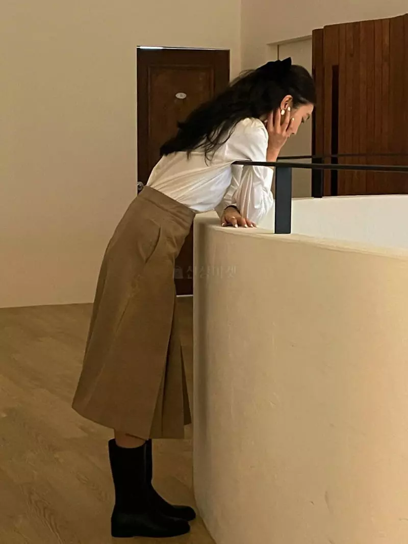 Baie Oud - Korean Women Fashion - #thelittlethings - Check Skirt - 5