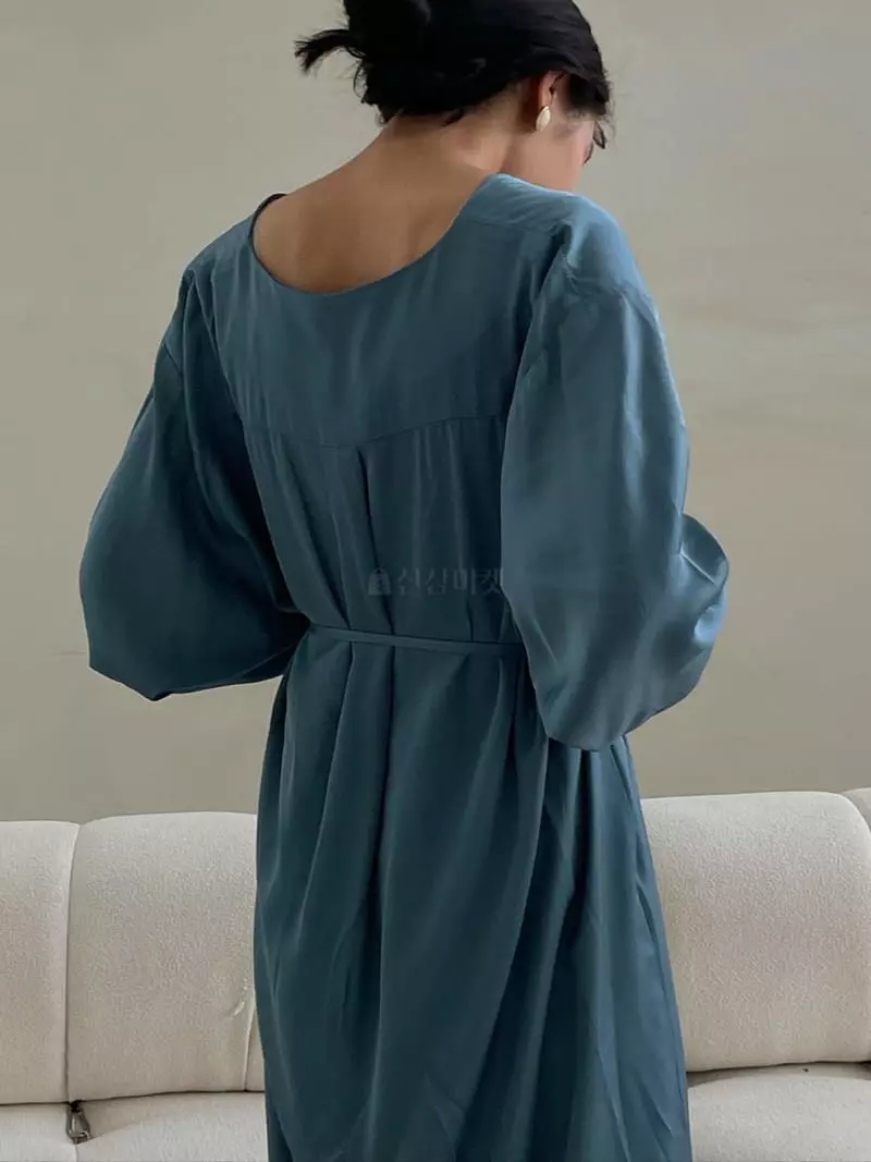 Baie Oud - Korean Women Fashion - #womensfashion - Boat Neck One-piece
