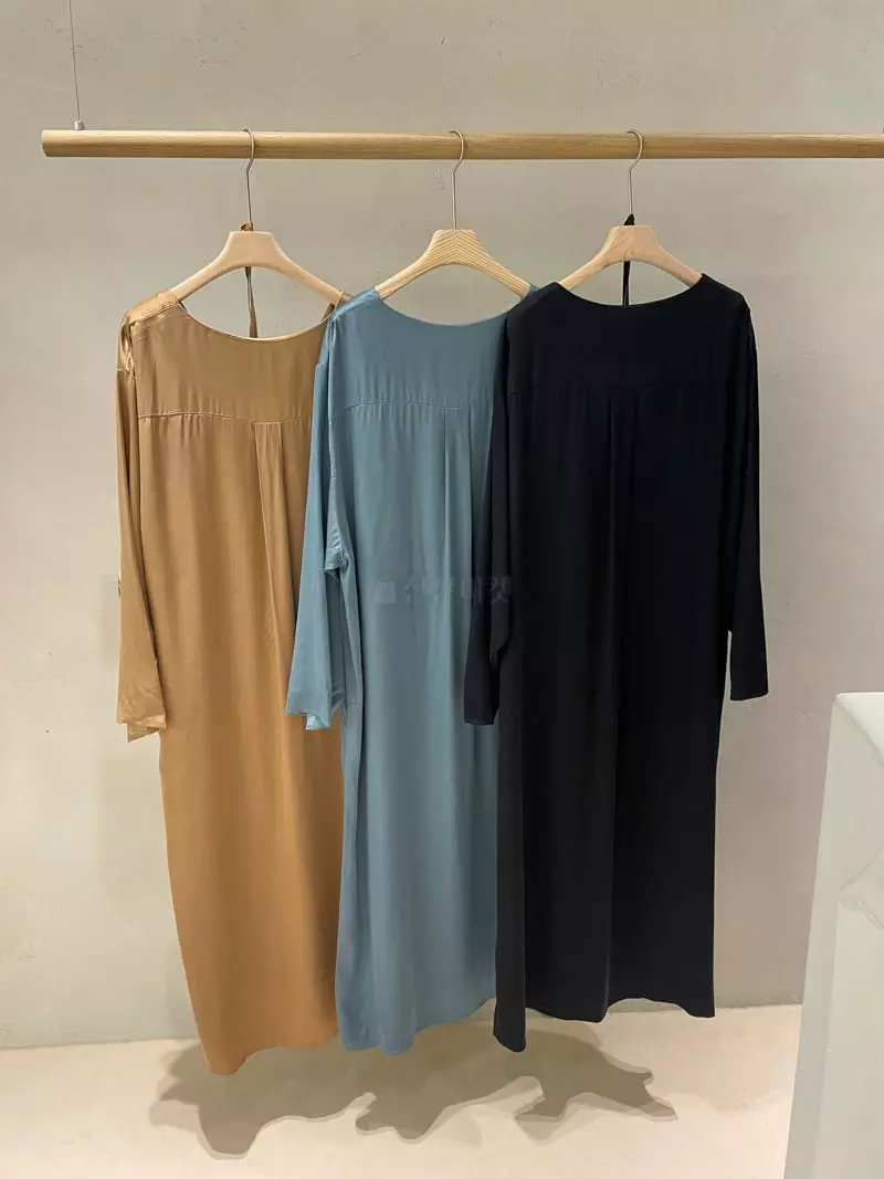 Baie Oud - Korean Women Fashion - #womensfashion - Boat Neck One-piece - 9