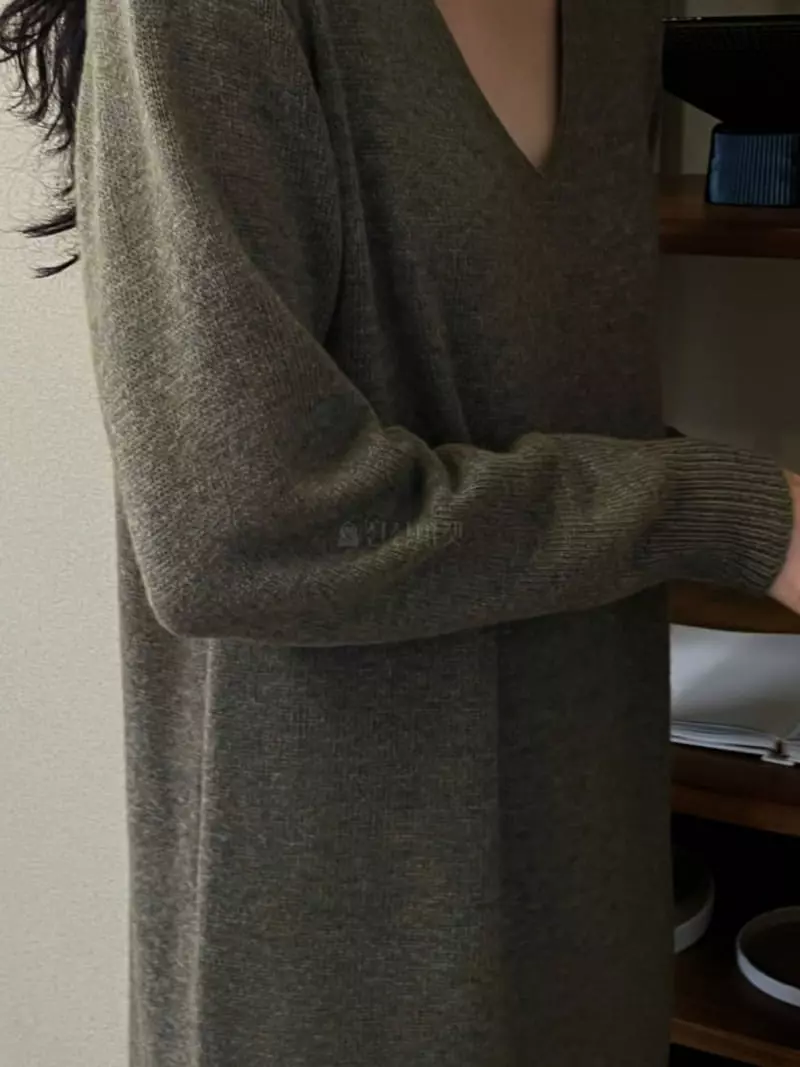 Baie Oud - Korean Women Fashion - #womensfashion - Cash V Long One-piece - 9