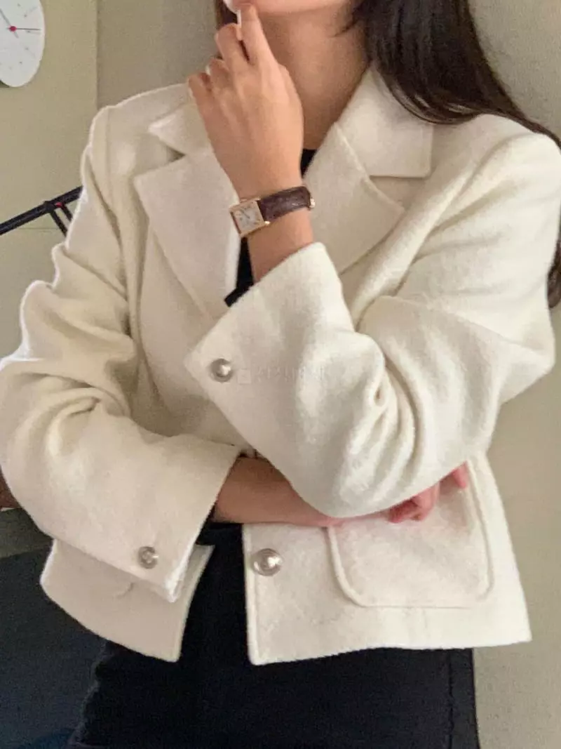 Baking Powder - Korean Women Fashion - #momslook - Coco Twid Jacket - 5