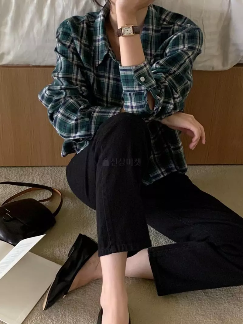 Baking Powder - Korean Women Fashion - #momslook - Juliang Shirt