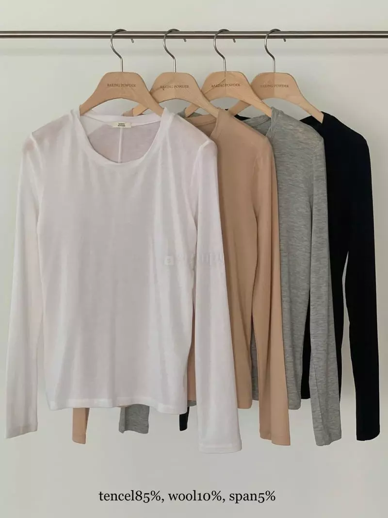 Baking Powder - Korean Women Fashion - #momslook - Uni Tee - 9