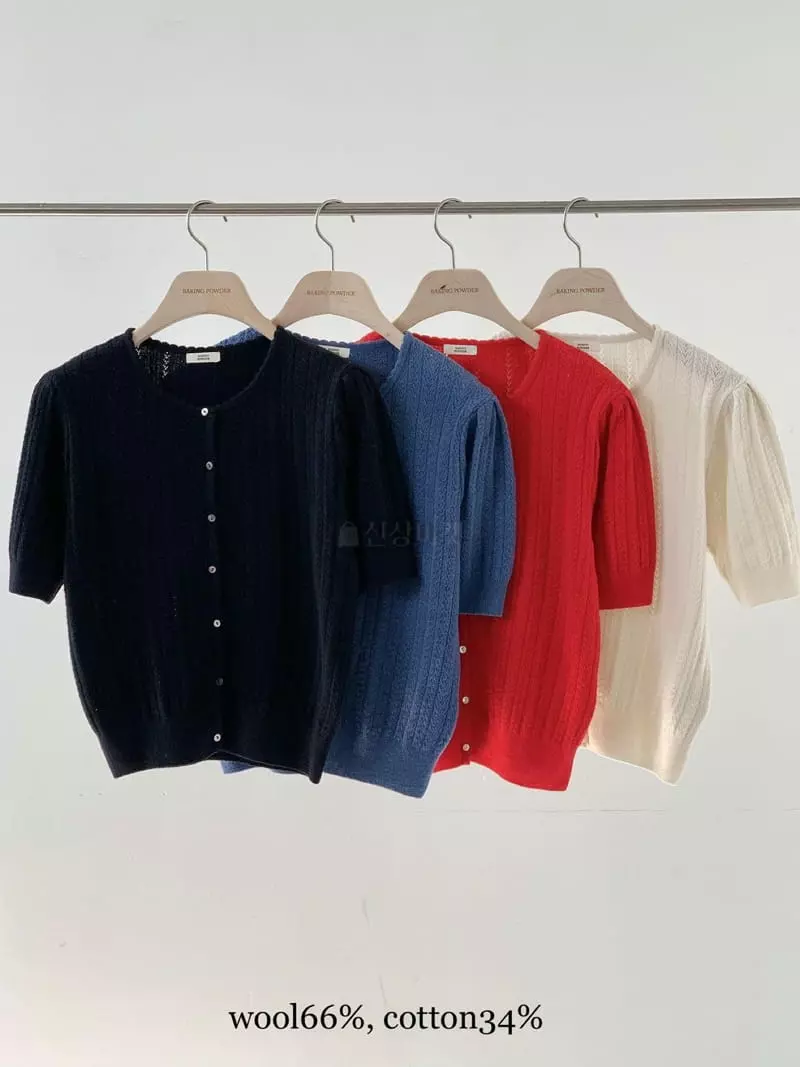Baking Powder - Korean Women Fashion - #womensfashion - Wind Scsi Cardigan - 4