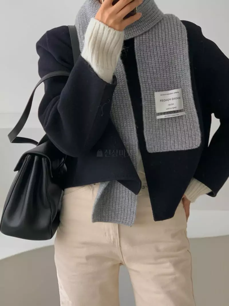 Baking Powder - Korean Women Fashion - #momslook - Lua Hazzi Muffler - 6