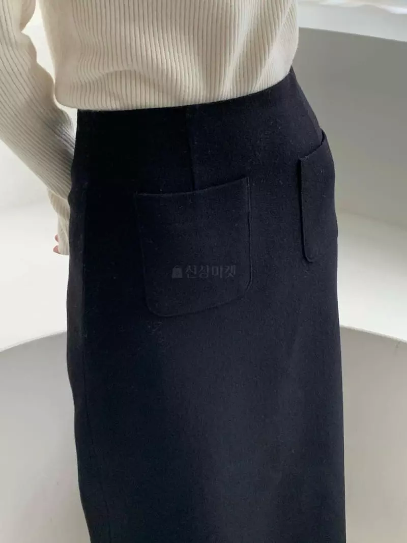 Baking Powder - Korean Women Fashion - #momslook - Rose Herringbone Skirt - 8