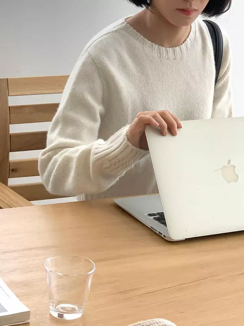Baking Powder - Korean Women Fashion - #momslook - Royal Alpaca Knit Tee