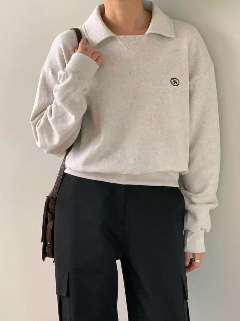 Baking Powder - Korean Women Fashion - #momslook - Ray Sweatshirt - 3