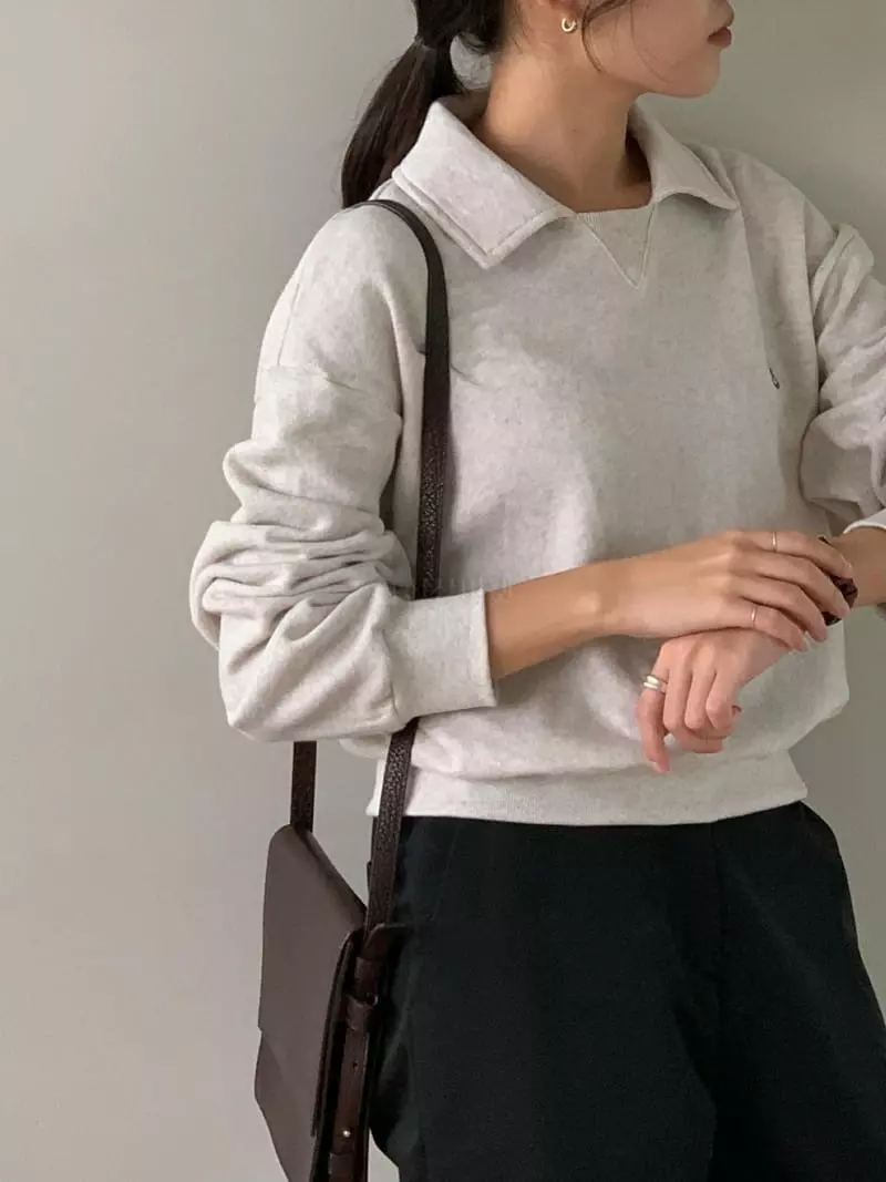 Baking Powder - Korean Women Fashion - #momslook - Ray Sweatshirt - 4