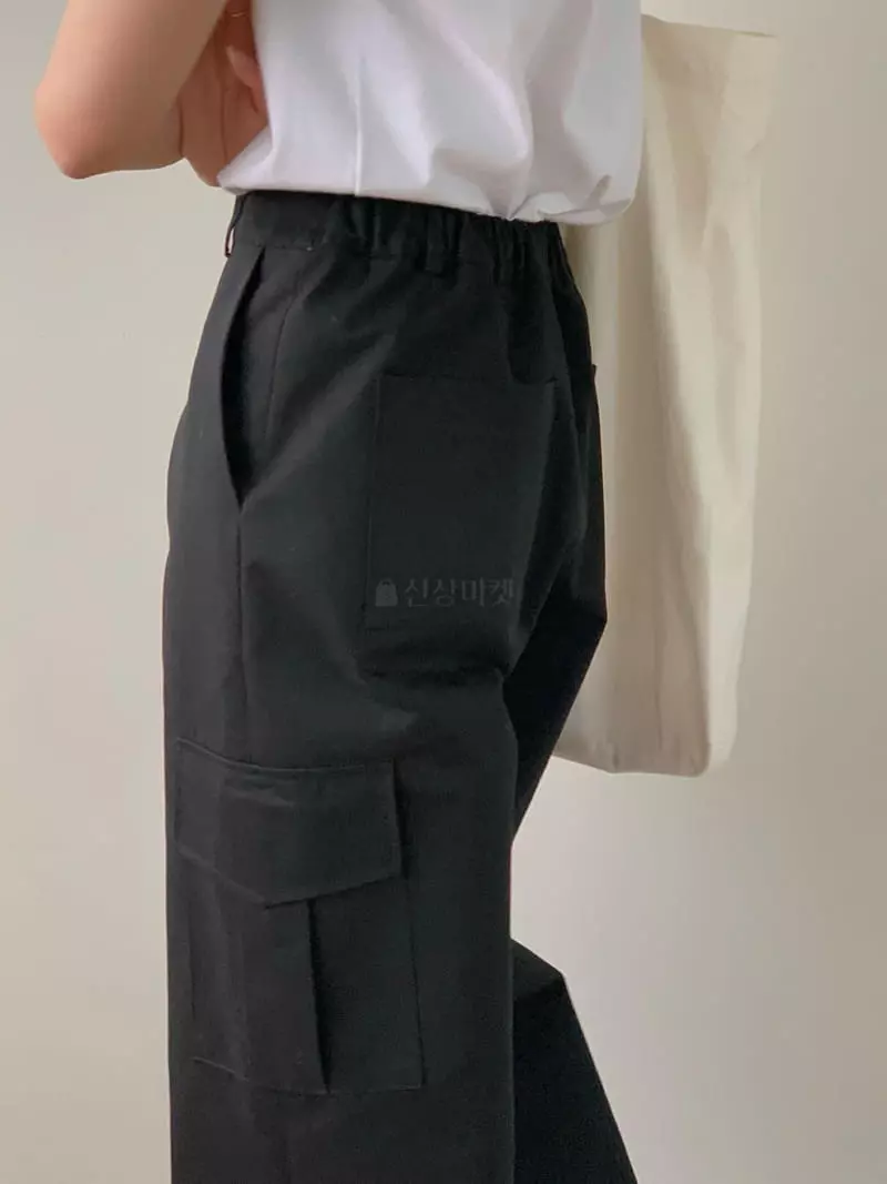 Baking Powder - Korean Women Fashion - #romanticstyle - Toy Cargo Pants