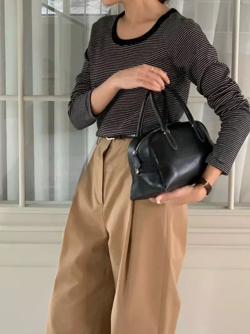 Baking Powder - Korean Women Fashion - #thelittlethings - Pock Me Stripes Tee - 8