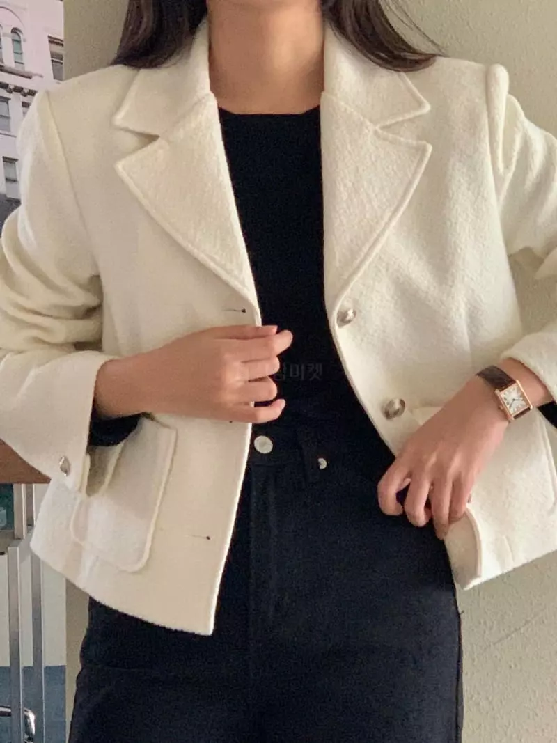 Baking Powder - Korean Women Fashion - #womensfashion - Coco Twid Jacket - 6