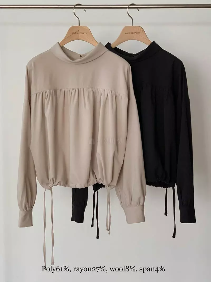 Baking Powder - Korean Women Fashion - #womensfashion - Screat Blouse - 9