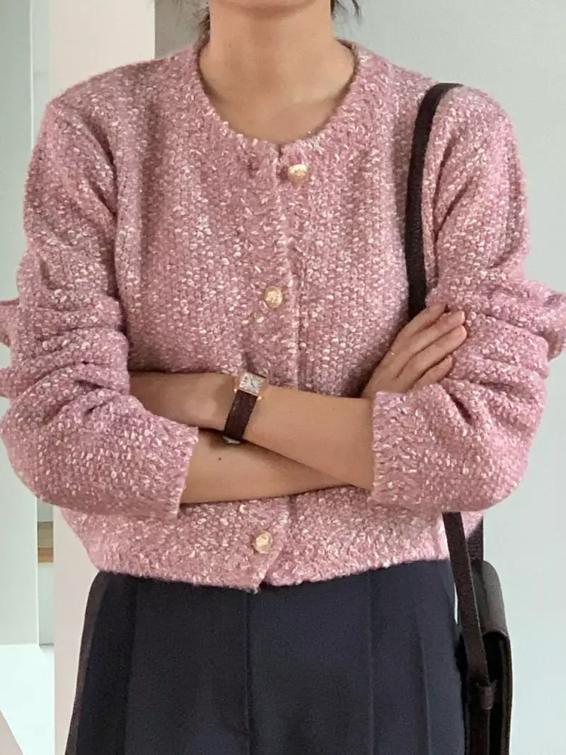 Baking Powder - Korean Women Fashion - #womensfashion - Most Ganecco Cardigan - 6