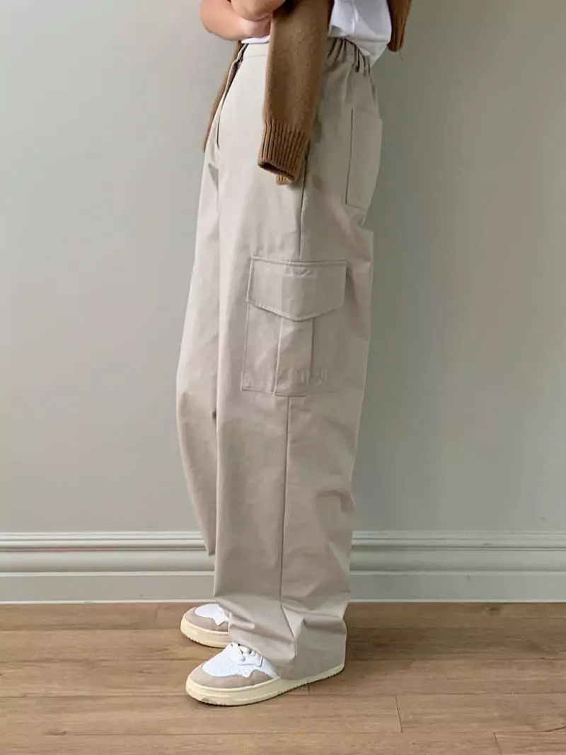 Baking Powder - Korean Women Fashion - #womensfashion - Toy Cargo Pants - 6