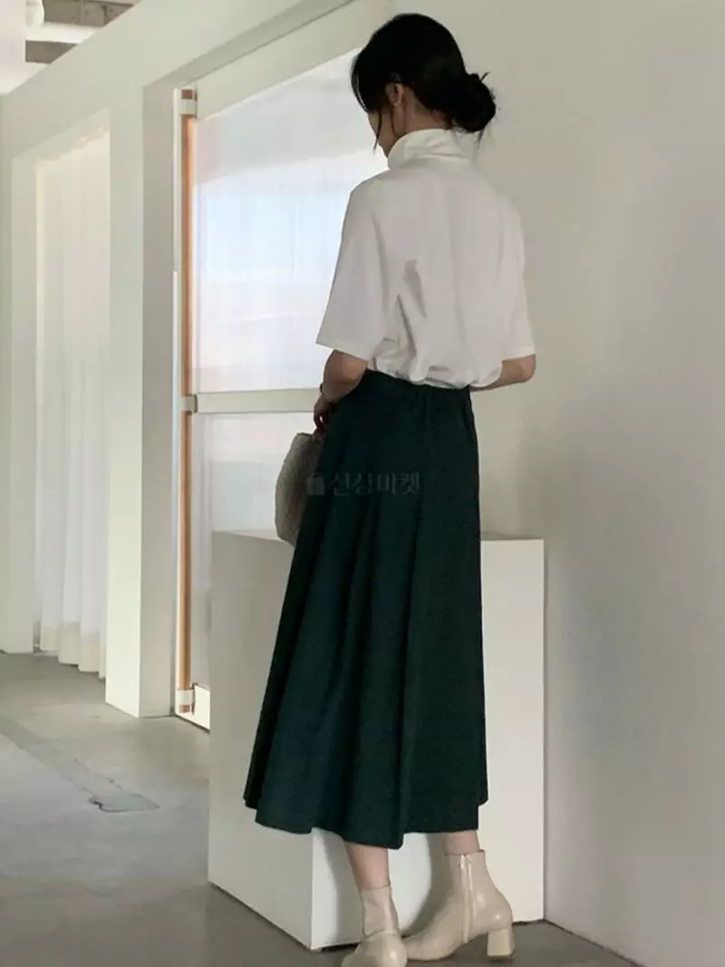 Baribari - Korean Women Fashion - #momslook - 5 Half Turtleneck Tee - 10