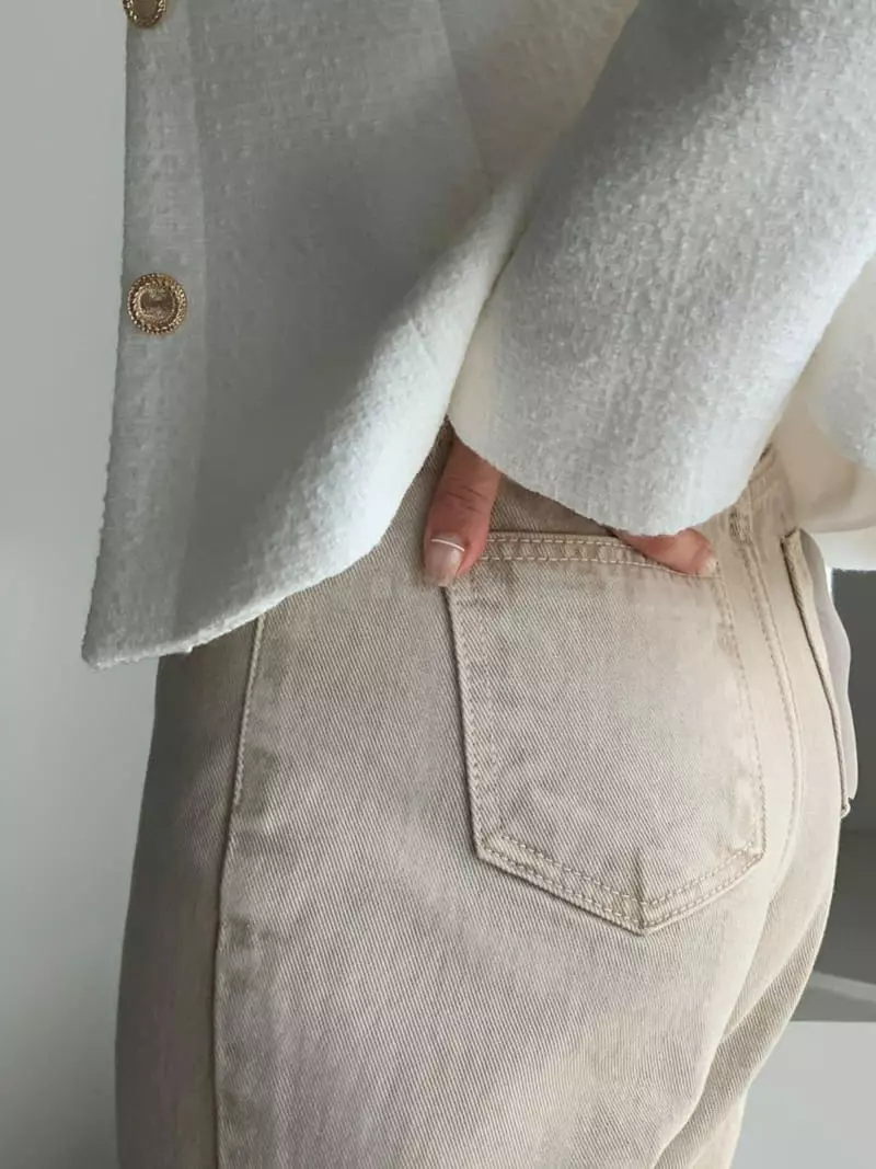 Baribari - Korean Women Fashion - #momslook - 716 Washing Pants - 5