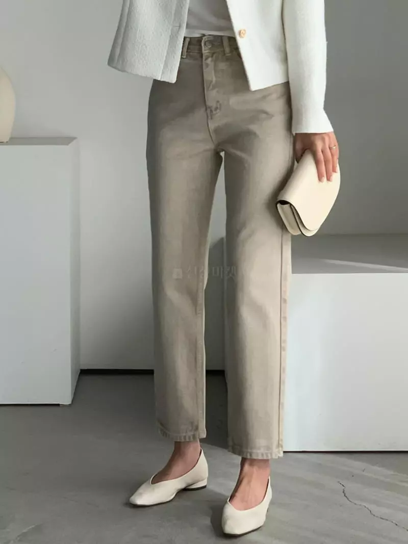 Baribari - Korean Women Fashion - #momslook - 716 Washing Pants - 9