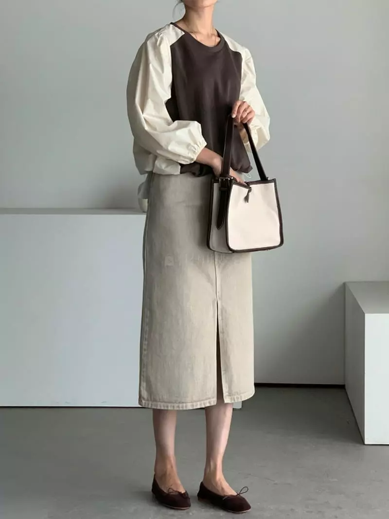 Baribari - Korean Women Fashion - #momslook - 719 Skirt - 6