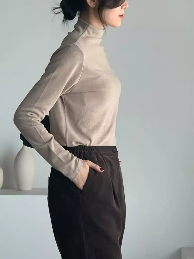 Baribari - Korean Women Fashion - #momslook - Rib Pocket Pants - 8