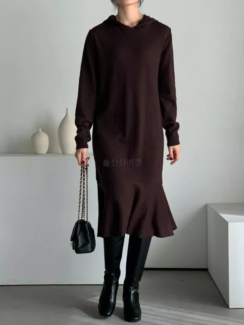 Baribari - Korean Women Fashion - #momslook - Victoria Hoody One-piece - 10