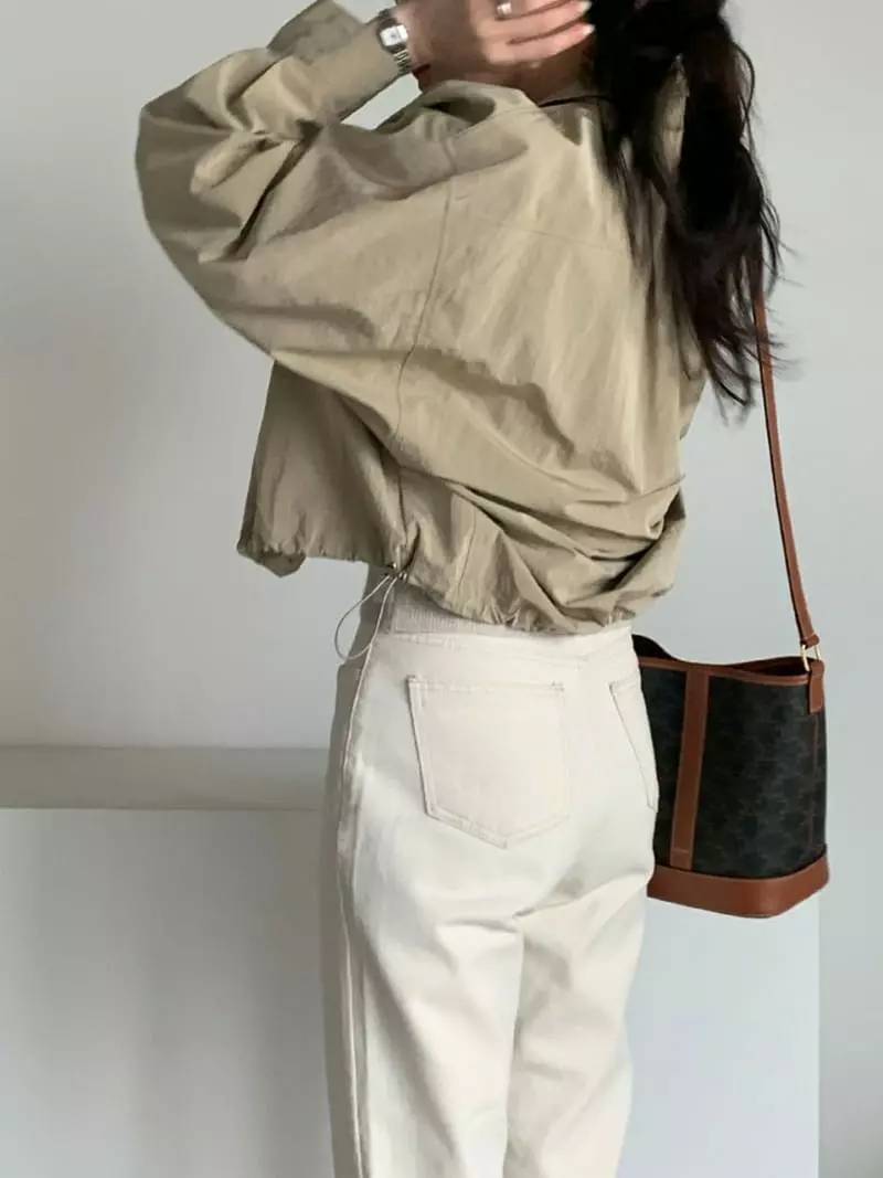 Baribari - Korean Women Fashion - #momslook - String Jumper - 10